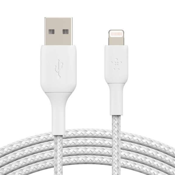 Belkin Cable Lightning a USB A 0 3 M BLANCO